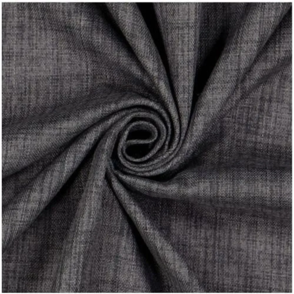 Eclipse 63"x52" Rowland Blackout Curtain Panel (One Panel) Charcoal - Picture 8 of 9
